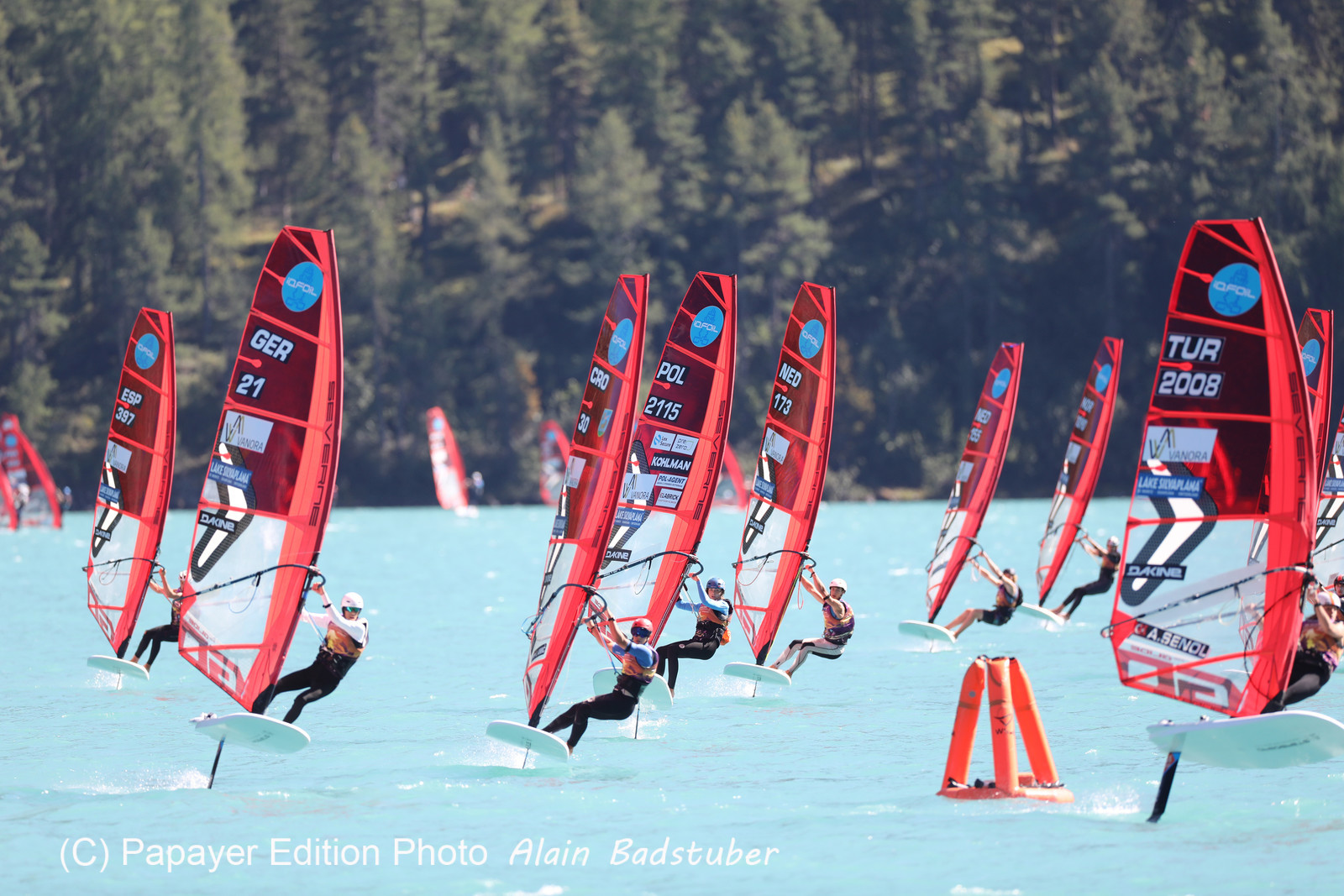 IQ-Foil Championnat du monde, jour 2